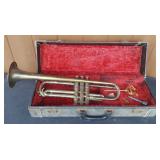 KET101 Vintage Reveille Cornet, Mouthpiece, Case