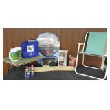 KET105 Camping Lot - Chairs, Lantern, Table, Mats and More