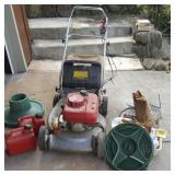 KET108 Honda HR 215 Rotary Lawn Mower & More