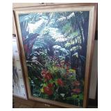 EKT020 Original Oil on Canvas Painting, Signed Hawaiian Scene