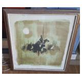 EKT027 Signed & Numbered Don Quixote Lithograph 66/70