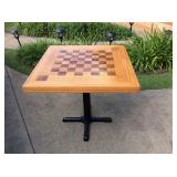 JYR020 Gorgeous Koa Chess Table