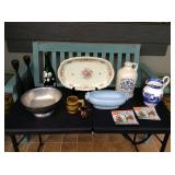 JYR050 Vintage Ceramics, Glass, Wood , Brass Décor