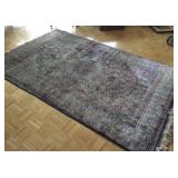 FWE018 Oriental Silk Rug with Floral Motifs