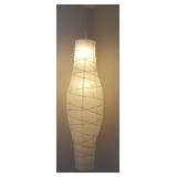 FWE032 Paper & Bamboo Hanging Lantern Light