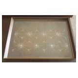 FWE095 Kiri-e Japanese Geometric Paper Cut Out Art