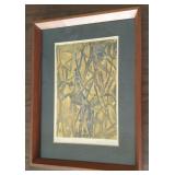 FWE099 Valerie Thornton Signed & Numbered "Reeds" Print