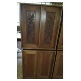 FWE103 Danish Teak Storage Cabinet #1 Floral Motif