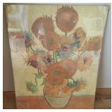 FWE104 Vincent Van Gogh Sunflower Print