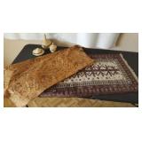 FWE107 African Woven Baskets, Tribal & Batik Wall Hanging