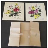 FWE108 Original Watercolors Signed by Artist