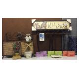 SLC021 Lovely Household Decor - Magazine Rack, Bar Soaps, Vase