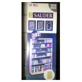 SLC078 Sauder Multi Media Storage Tower New, Unassembled