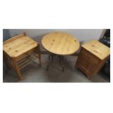 SLC098 Solid Wood Night Stand, Side Table & More