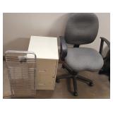 SLC102 Metal File Cabinet, Office Chair, Rolling Cart & More