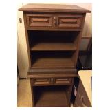 VKE031 Pair of Wooden End Tables or Night Stands