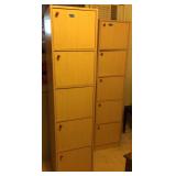 VKE032 Two Tall Storage Cabinets