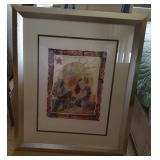 VKE037 Signed & Numbered Woodblock Print #3