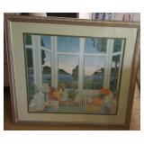 VKE043 Beautiful Framed Nook Scene Print
