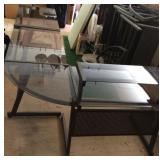 VKE067 Glass Top Desk #2