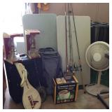 VKE076 Folding Tables, Food Dehydrator, Fishing Poles, Racquets and More!