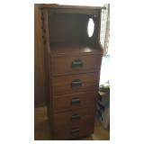 VKE083 Vintage Solid Wood Five Drawer Dresser by Kroehler 