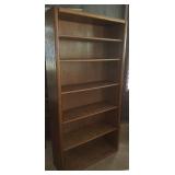 VKE084 Large Five Shelf Bookcase Unit