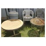 VKE118 Stackable Plastic Chairs, Rubbermaid, Tables & More