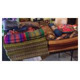 WAE023 Floor & Seat Pillows, Shawls