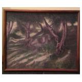 WAE035 "Enchanted Grove" Lola Stone Original Oil, Signed