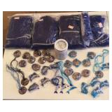 WAE069 Glass Beads and Pendants