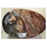 WAE088 Beautiful Chinese Carved Stone - Good Luck Turtle