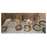 WAE129 Annieglass 24k Gold Roman Antique Dinnerware Set