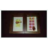 Hawaiian multi-media light box artwork.