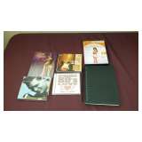 CDs, DVDs and a sketch book (new)