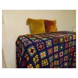 Crochete Comforter and Pillows