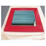 Leather Wall Frame Mirror