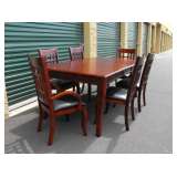 Great Wood Dining Table Set