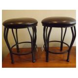Short Stools. Vinyl Top