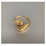 KIE042 - 14K YELLOW GOLD RING