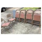 KIE076 - FOLDING METAL CHAIRS