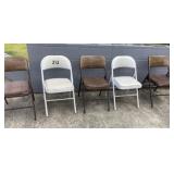 KIE078 - ASSORTED FOLDING CHAIRS