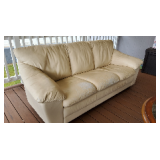 KIE109 - Leather Sofa