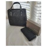 APM009 - LEATHER HAND BAG & WALLET