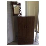 APM023 - ARMOIRE AND MIRROR