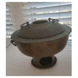 APM135 - VINTAGE KOREAN BRASS & COPPER COOKER