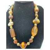 Ready Mhh017 - Brown Hodpodge Necklace 