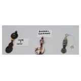 Mhh092 - Jade And Enamel Pendents 