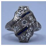 Mhh201 - White Gold Fashion Ring 