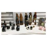 Dsh020 - Collectible Ceramic And Wooden Figurines & More